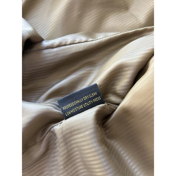 VTG Hunt Valley Corduroy Sport Coat Men's 44 L Tan Brown Jacket Blazer Academia - Picture 5 of 16